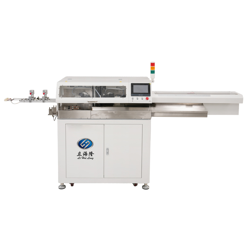 LL-530全數(shù)字智能雙頭剝皮扭線沾錫機